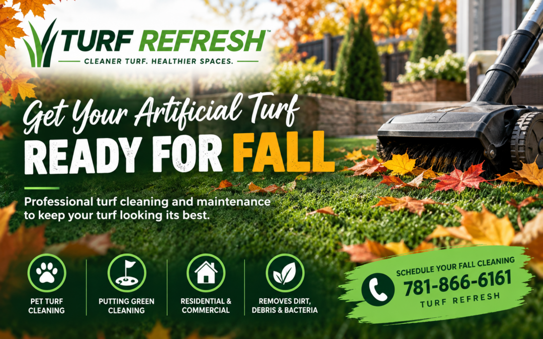 Get Your Artificial Turf Ready for Fall with Turf Refresh